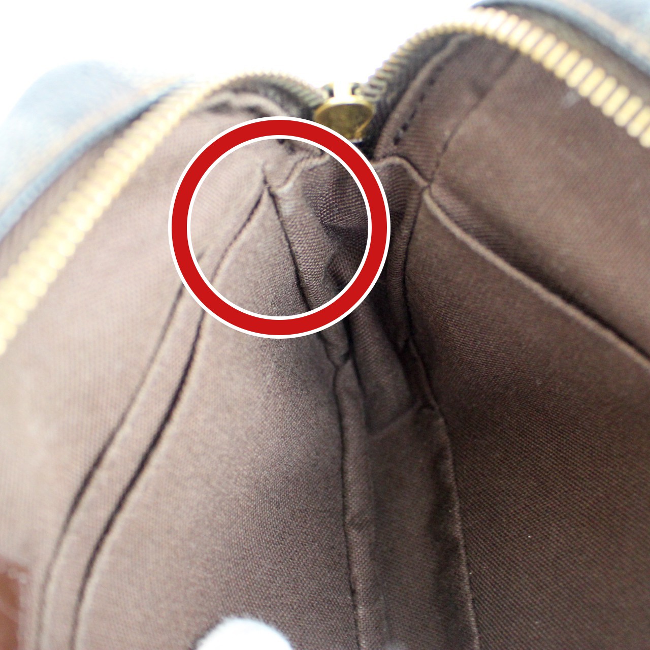 ルイヴィトン ダミエ ポシェット・ビエ・マカオ N61739 デートコード1