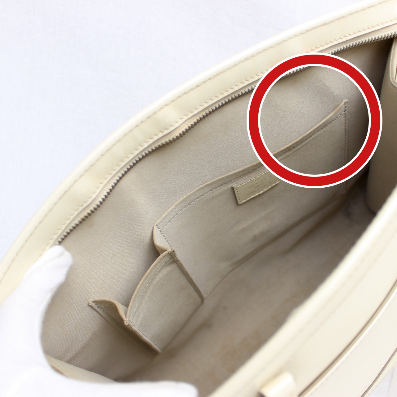 ルイヴィトン エピ マドレーヌGM イヴォワール M5934J デートコード1