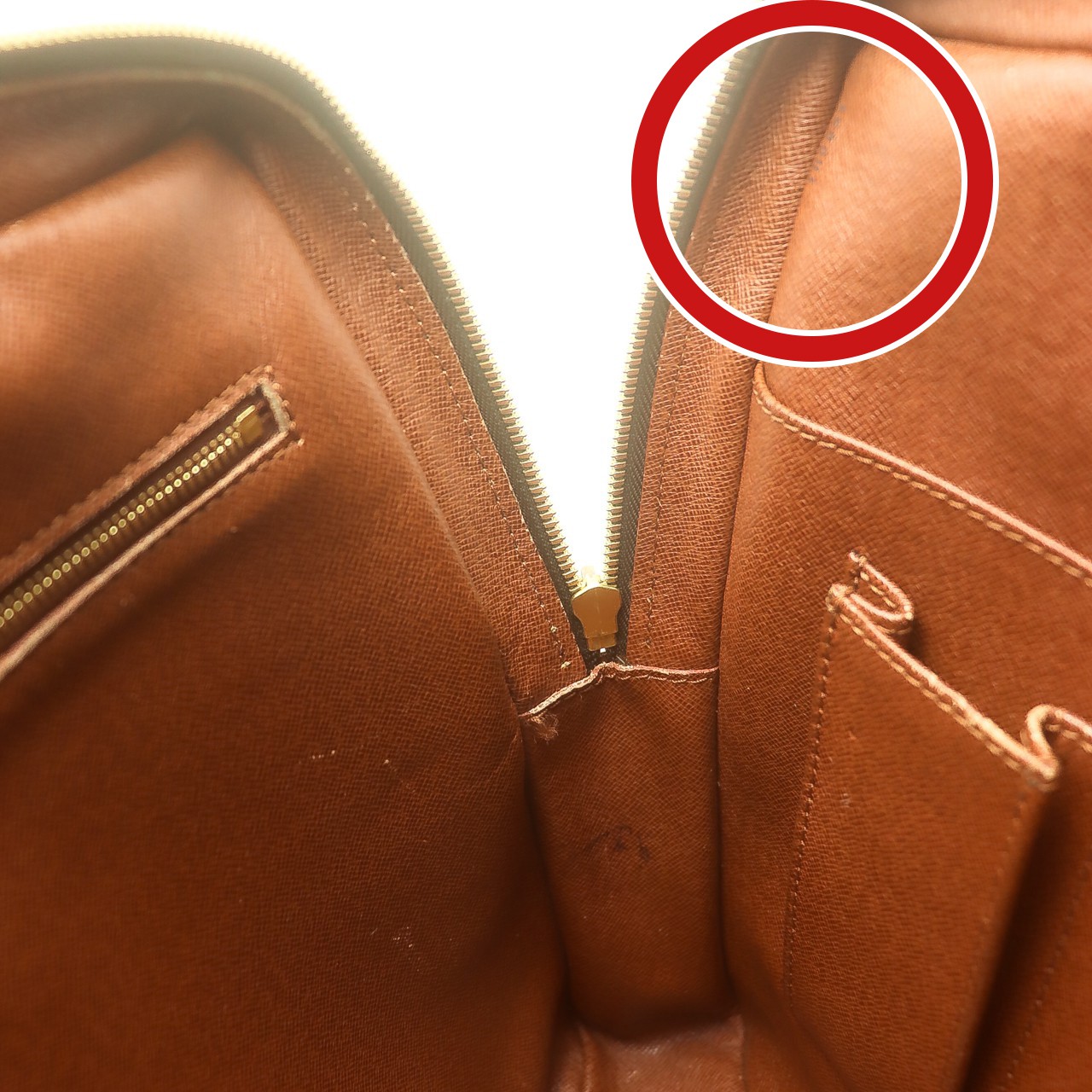 ルイヴィトン モノグラム ポルト・ドキュマン・ヴォワヤージュ M53361 デートコード1